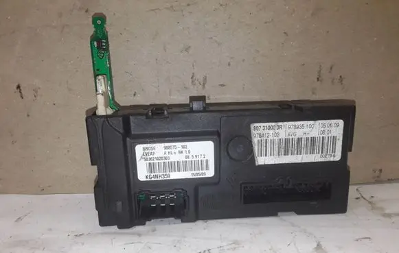 Renault Scenic II - Grand scenic II Other control units/modules 807310003R 978935100 978412102