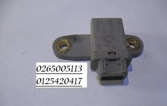 Mercedes-Benz CLK A208 C208 Airbag deployment crash/impact sensor 0265005113 0125420417