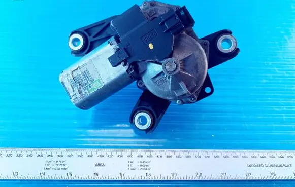 Opel Combo C Rear window wiper motor 9225635 53015012