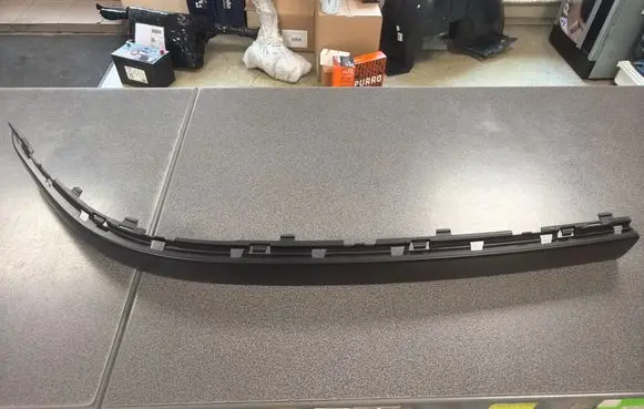 BMW 7 E65 E66 Front bumper splitter molding 51117142198