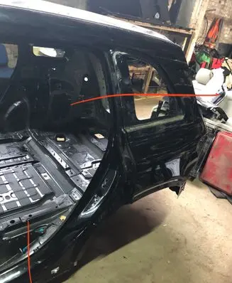 Mercedes-Benz EQB Rear quarter panel 