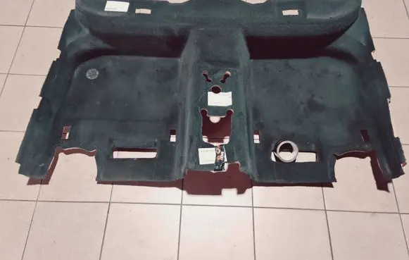 BMW 5 F10 F11 Rear floor carpet liner 7240929 51477224531