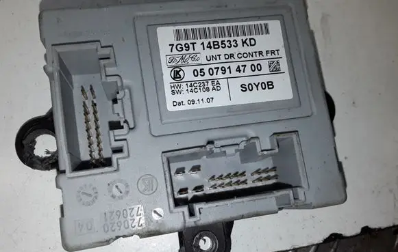 Volvo S80 Door control unit/module 0507914700 7G9T14B533KD