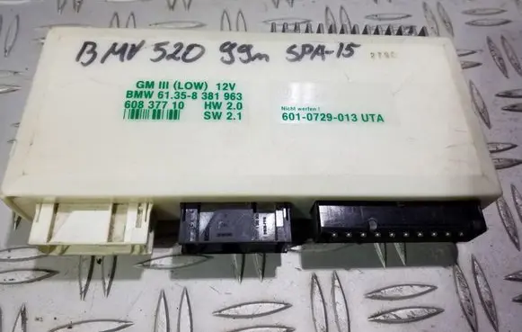 BMW 5 E39 Comfort/convenience module 61358381963 60837710 6010729013UTA