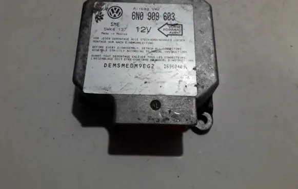 Volkswagen Sharan Airbag control unit/module 6N0909603 5WK4137