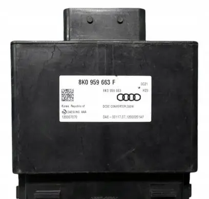 Audi A6 S6 C7 4G Voltage converter/converter module 8K0959663F