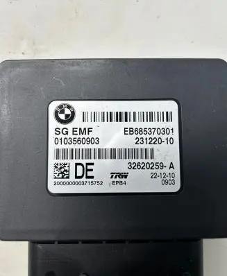 BMW 5 F10 F11 Brake system control unit/module 6853703 32620259A 0103560903