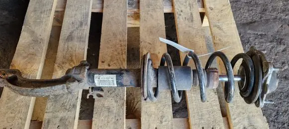 Audi A6 S6 C7 4G Front shock absorber with coil spring 4G0031AD