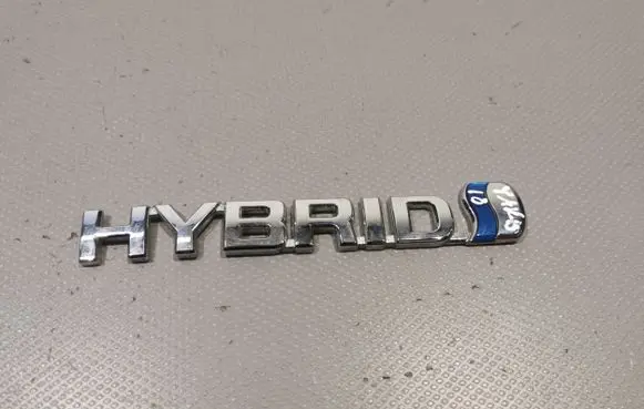 Toyota Yaris Fender model badge letters 