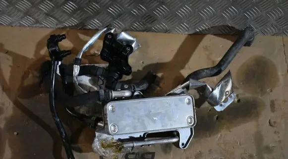 Porsche Cayenne (9Y0 9Y3) Engine oil radiator 
