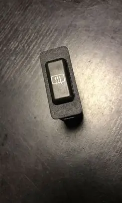 BMW 5 E34 Windscreen/window heater switch 1391749