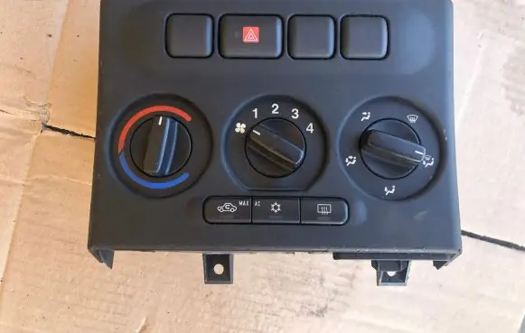 Opel Zafira A Climate control unit 90559839