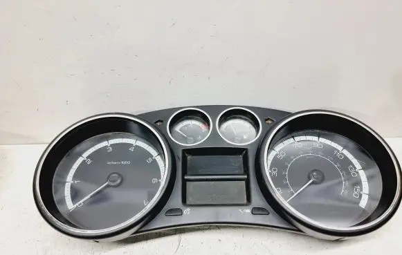 Peugeot 308 Speedometer (instrument cluster) 9665107780 610340