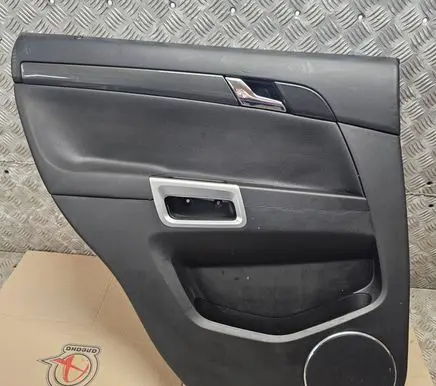 Rear door card panel trim