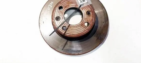 Renault Thalia I Rear brake disc neventiliuojamas