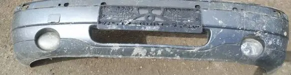 Volvo S60 Front bumper pilkas