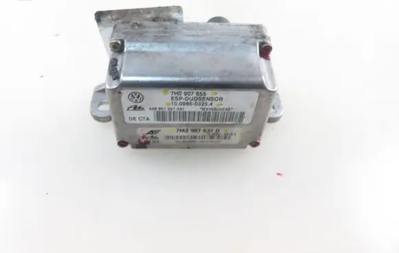 Seat Alhambra (Mk1) ESP acceleration yaw rate sensor 7M3907637D 7H0907655 10098503254