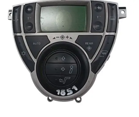Peugeot 807 Climate control unit 14874990 A83000200 9140010393