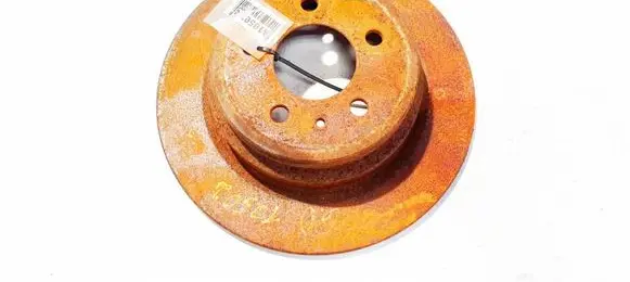 Volvo S70 V70 V70 XC Rear brake disc neventiliuojamas