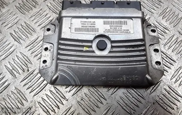 Citroen C6 Suspension control unit/module 9658708280 9653388480