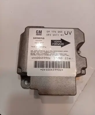 Opel Zafira A Airbag control unit/module 09174005 1923594 UVS0045990U