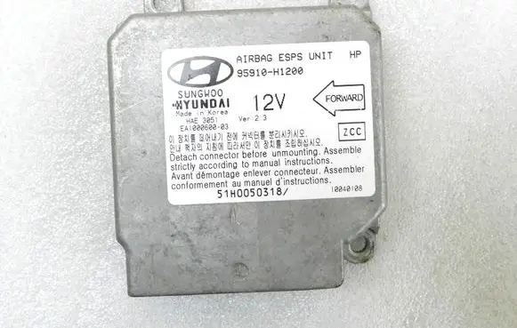Hyundai Terracan Airbag control unit/module 95910H1200
