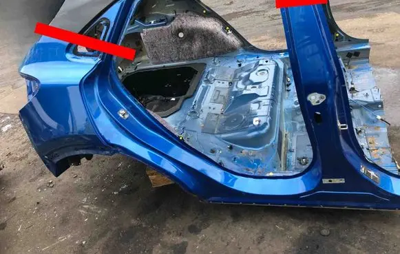 Ford Puma Rear quarter panel 