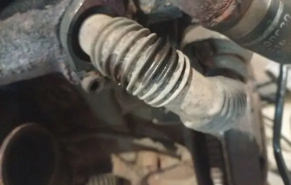 Opel Astra H EGR valve line/pipe/hose