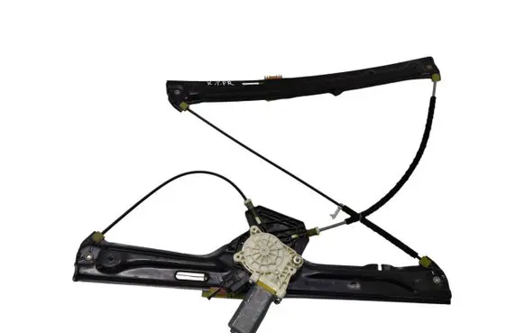 Front door window regulator with motor