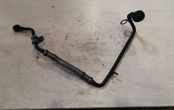 Volkswagen Phaeton Turbo turbocharger oiling pipe/hose 07Z145772D