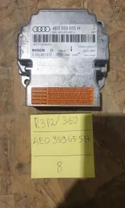 Audi A8 S8 D3 4E Airbag control unit/module 4E0959655H 4E0910655D