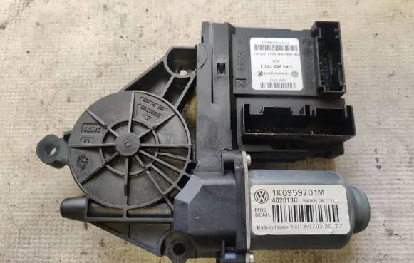 Front door window regulator motor