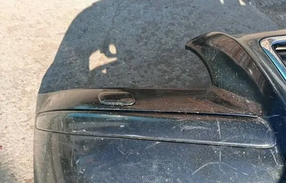 Toyota Avensis T250 Front bumper splitter molding