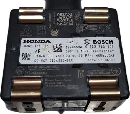 Honda CR-V Distronic sensor radar 0203305558 36801-TNY-J12 36801TNYJ12