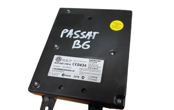 Volkswagen PASSAT B6 Bluetooth control unit module 3C0035729G