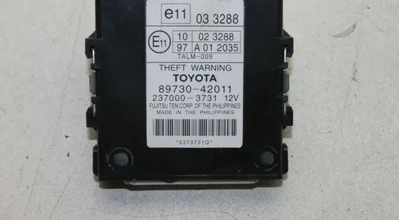 Toyota RAV 4 (XA30) Alarm control unit/module 8973042011