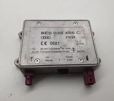Audi A6 S6 C6 4F Antenna control unit 8E0035456C 09104112C