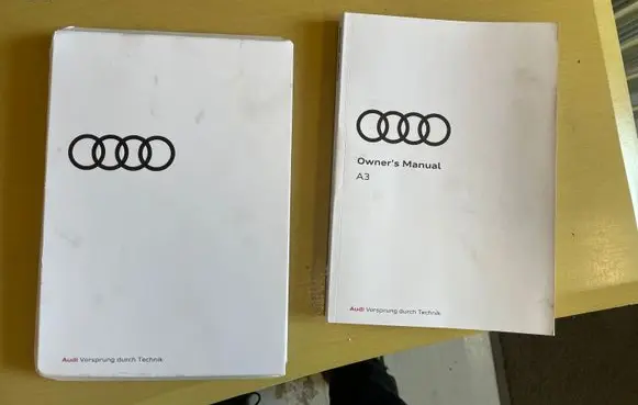 Audi A3 8Y Owners service history hand book 