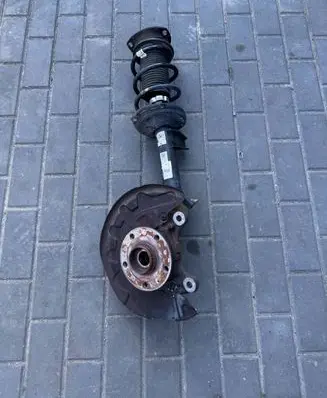 Volkswagen Golf Sportsvan Front shock absorber with coil spring 5Q0413023FL