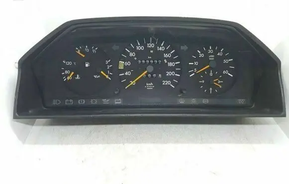 Mercedes-Benz E W124 Speedometer (instrument cluster) 1245437321
