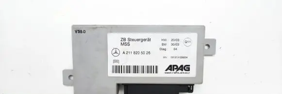 Mercedes-Benz E W211 Other control units/modules A2118205026 031213029204