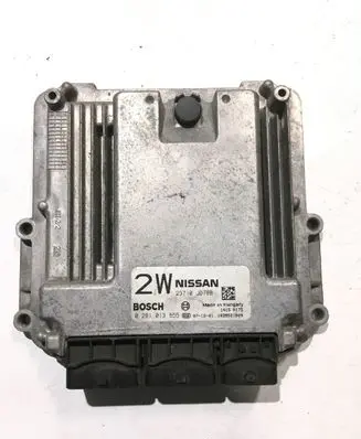 Nissan Qashqai Engine control unit/module 23710JD78B 0281013855 14150175