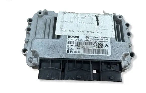Citroen C4 II Engine control unit/module 9657489480 0261208491 9652552380