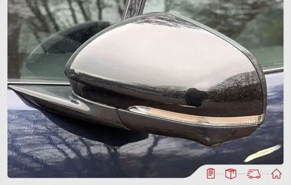 Jaguar I-Pace Front door electric wing mirror X5901DG