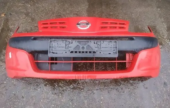 Nissan Pixo Front bumper RAUDONAS