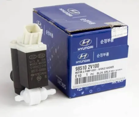Hyundai i10 Windscreen/windshield washer pump 985102L100 98510-2V100 98510-G6000