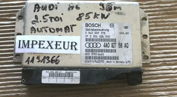 Audi A6 S6 C4 4A Gearbox control unit/module 4A0927156AQ 0260002378 0501005040