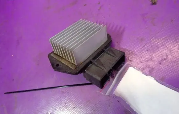 Toyota Avensis Verso Heater blower motor/fan resistor