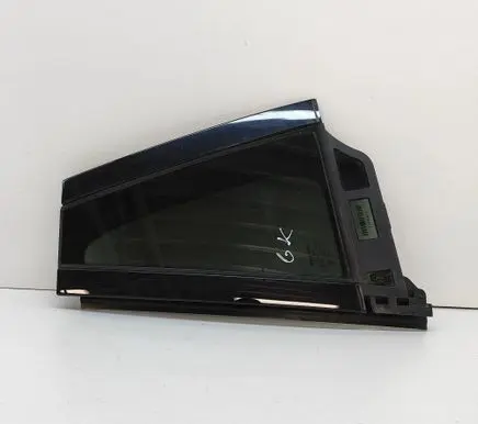 Rear vent window glass