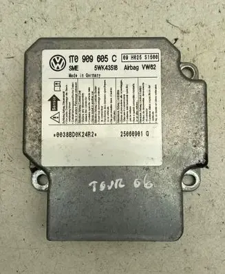 Volkswagen Touran I Airbag control unit/module 1T0909605C 25060901G 09H025S1500